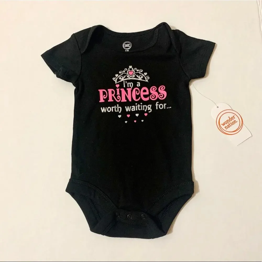 Wonder Nation Onesie NWT